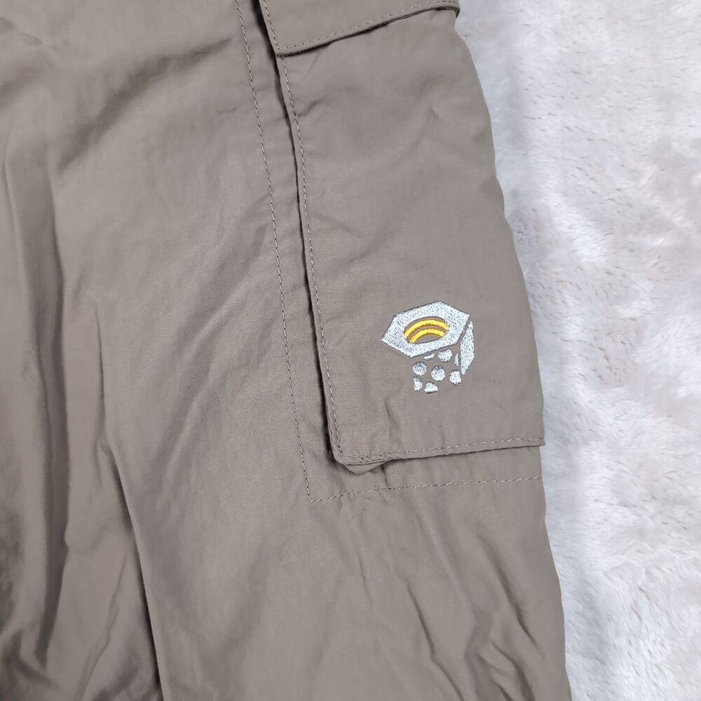 Mountain Hardwear Belted Hiking Pants Mens Large Tan 32x29 Nylon Fishing - Picture 12 of 12